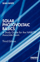 Book cover of: Solar Photovoltaic Basics. By: Sean White