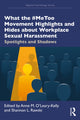 Book cover of: What the #MeToo Movement Highlights and Hides about Workplace Sexual Harassment. By: Anne O'Leary-Kelly