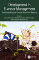 Book cover of: Development in E-waste Management. By: Abhijit Das