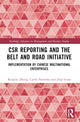 Book cover of: CSR Reporting and the Belt and Road Initiative. By: Ruopiao Zhang