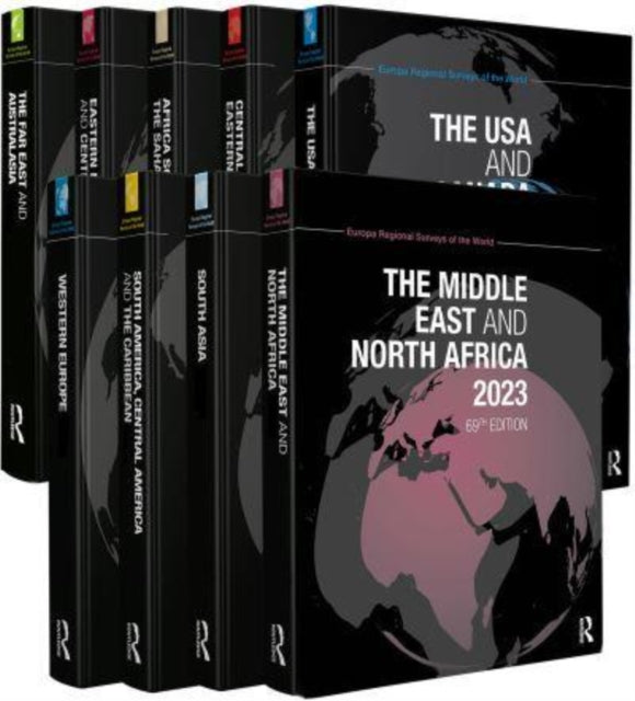 Book cover of: Europa Regional Surveys of the World 2023. By: Europa Publications
