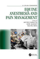 Book cover of: Equine Anesthesia and Pain Management. By: Michele Barletta