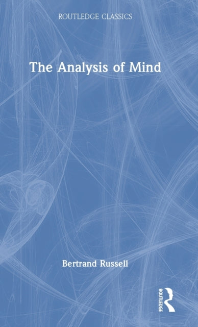 Book cover of: Analysis of Mind. By: Bertrand Russell