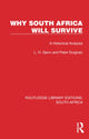 Book cover of: Why South Africa Will Survive. By: L. H. Gann