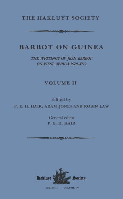 Book cover of: Barbot on Guinea. By: Adam Jones