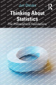 Book cover of: Thinking About Statistics. By: Jun Otsuka