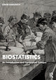 Book cover of: Biostatistics. By: David Baronov