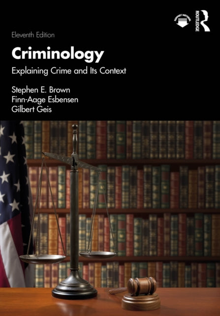Book cover of: Criminology. By: Stephen Eugene Brown