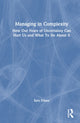 Book cover of: Managing in Complexity. By: Sara Filbee