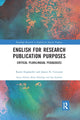 Book cover of: English for Research Publication Purposes. By: Karen Englander