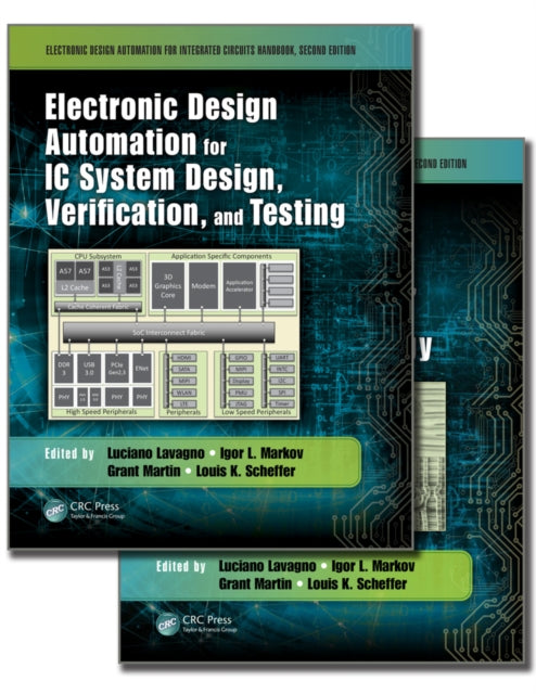 Book cover of: Electronic Design Automation for Integrated Circuits Handbook, Second Edition - Two Volume Set. By: Luciano Lavagno
