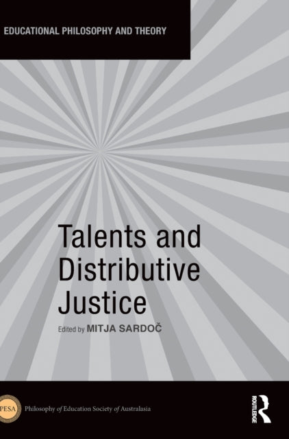Book cover of: Talents and Distributive Justice. By: Mitja Sardoč