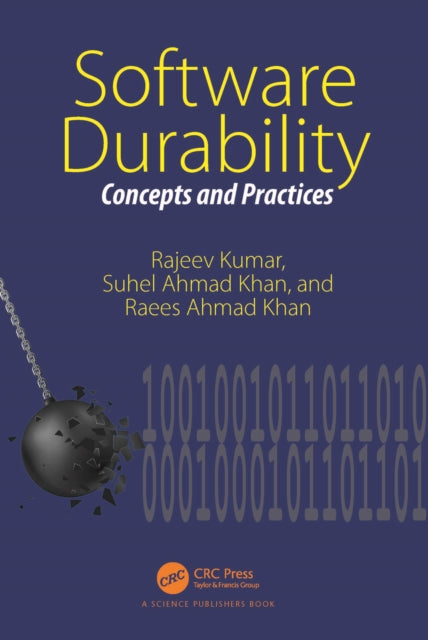Book cover of: Software Durability. By: Rajeev Kumar