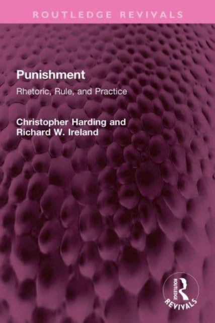 Book cover of: Punishment. By: Christopher Harding
