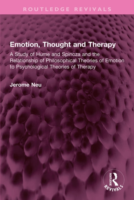 Book cover of: Emotion, Thought and Therapy