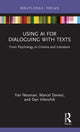 Book cover of: Using AI for Dialoguing with Texts. By: Yair Neuman