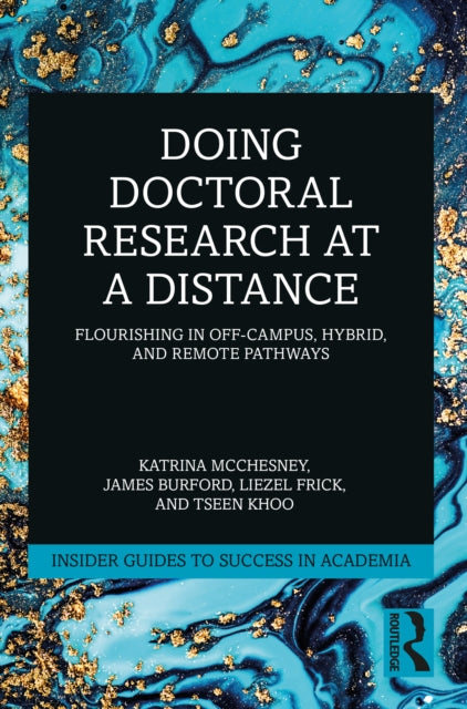 Book cover of: Doing Doctoral Research at a Distance. By: Katrina McChesney
