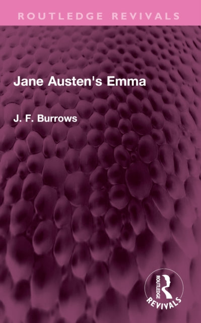 Book cover of: Jane Austen's Emma. By: J. F. Burrows