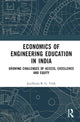 Book cover of: Economics of Engineering Education in India. By: Jandhyala B. G. Tilak