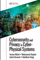 Book cover of: Cybersecurity and Privacy in Cyber Physical Systems. By: Yassine Maleh