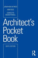 Book cover of: Architect's Pocket Book. By: Jonathan Hetreed