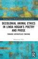 Book cover of: Decolonial Animal Ethics in Linda Hogan’s Poetry and Prose. By: Małgorzata Poks