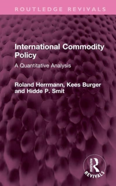 Book cover of: International Commodity Policy. By: Roland Herrmann