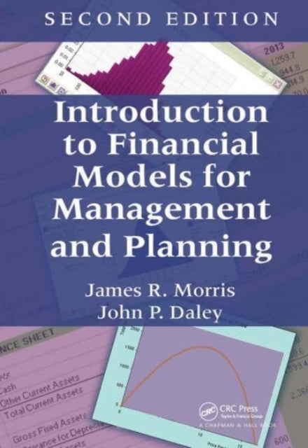 Book cover of: Introduction to Financial Models for Management and Planning. By: James R. Morris