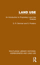Book cover of: Land Use. By: D. R. Denman