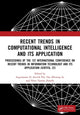 Book cover of: Recent Trends in Computational Intelligence and Its Application. By: Sugumaran D