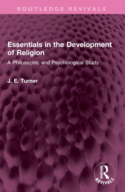 Book cover of: Essentials in the Development of Religion