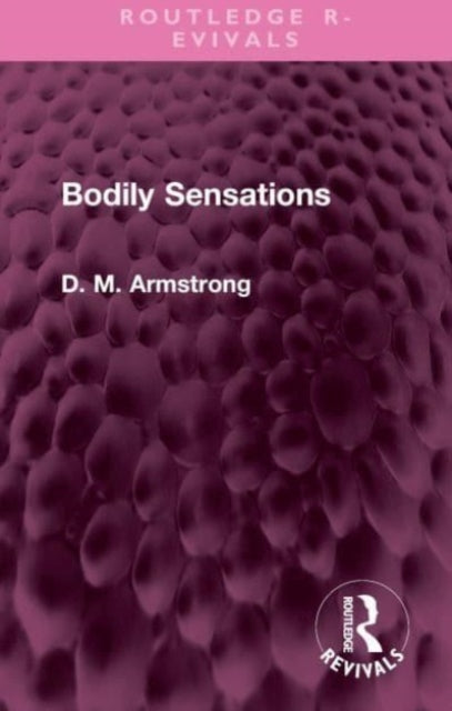 Book cover of: Bodily Sensations. By: D. M. Armstrong