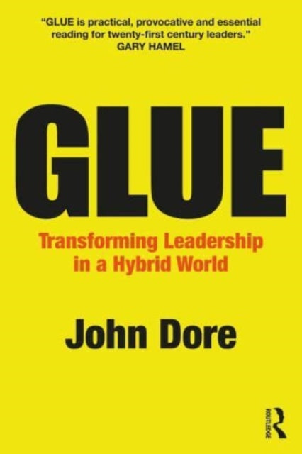 Book cover of: GLUE. By: John Dore
