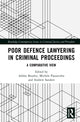 Book cover of: Poor Defence Lawyering in Criminal Proceedings
