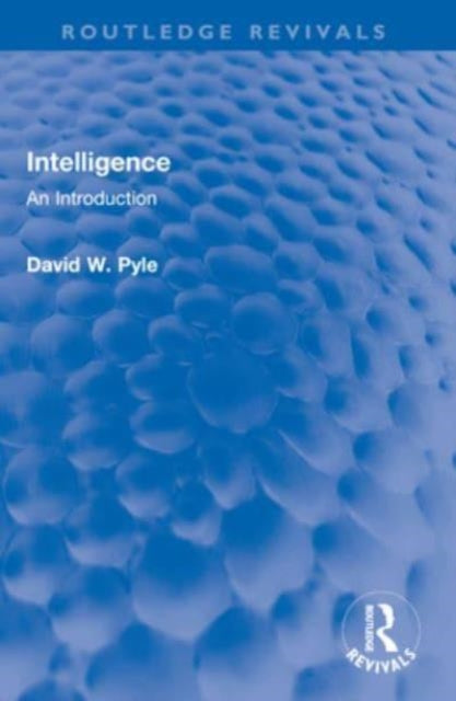Book cover of: Intelligence. By: David W. Pyle