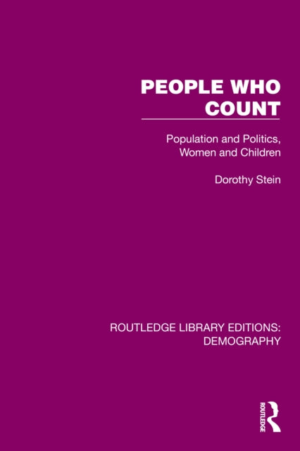 Book cover of: People Who Count. By: Dorothy Stein