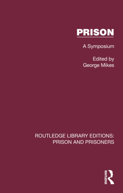 Book cover of: Prison