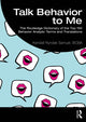 Book cover of: Talk Behavior to Me. By: Kendall Ryndak Samuel