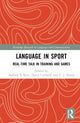 Book cover of: Language in Sport