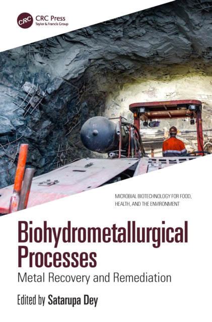 Book cover of: Biohydrometallurgical Processes. By: Satarupa Dey