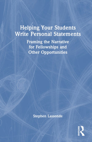 Helping Your Students Write Personal Statements