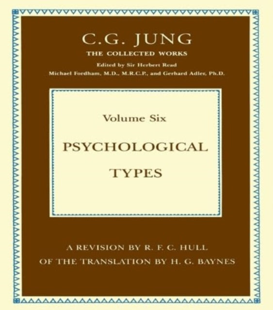 Book cover of: Psychological Types. By: Carl Gustav Jung