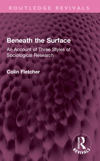 Book cover of: Beneath the Surface