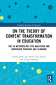 Book cover of: On the Theory of Content Transformation in Education. By: Tomás Janík