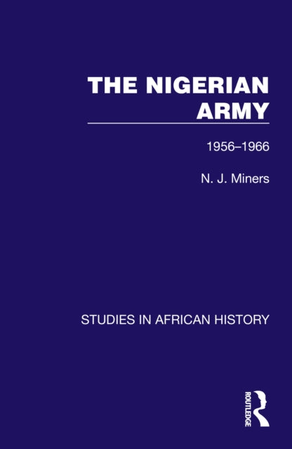 Book cover of: Nigerian Army