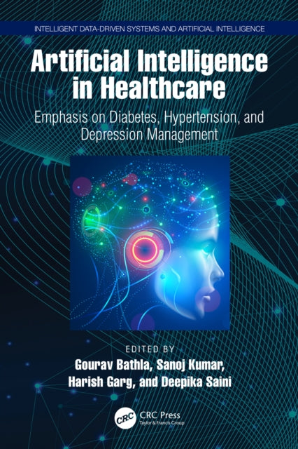 Book cover of: Artificial Intelligence in Healthcare. By: Gourav Bathla