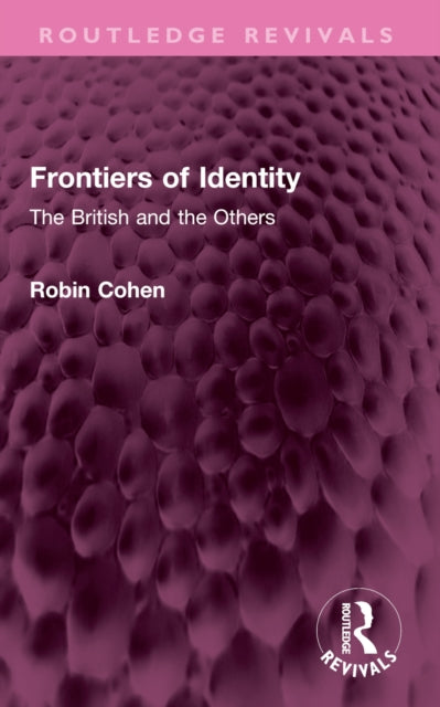 Book cover of: Frontiers of Identity