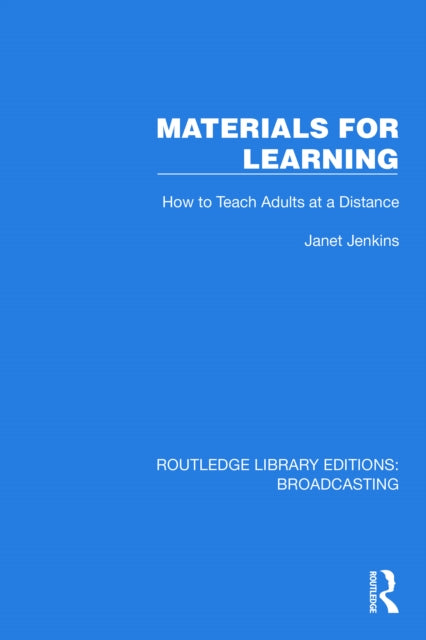 Book cover of: Materials for Learning. By: Janet Jenkins