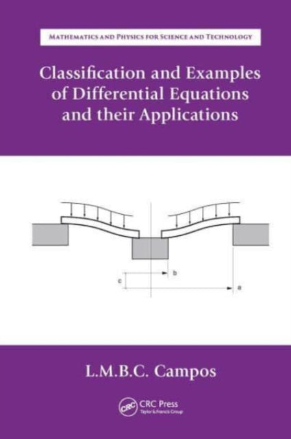 Book cover of: Classification and Examples of Differential Equations and their Applications. By: Luis Manuel Braga Da Costa Campos
