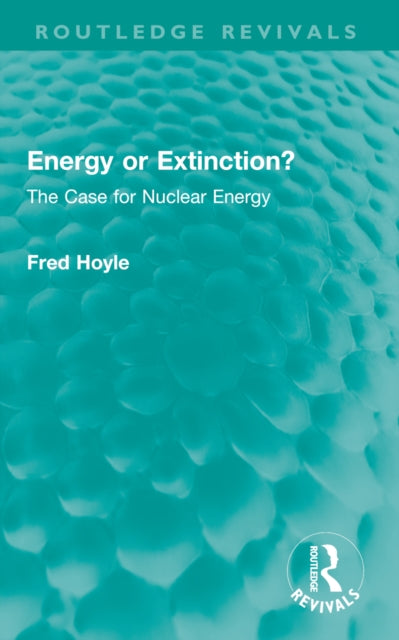 Book cover of: Energy or Extinction?